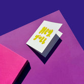 Hey, Y'all card